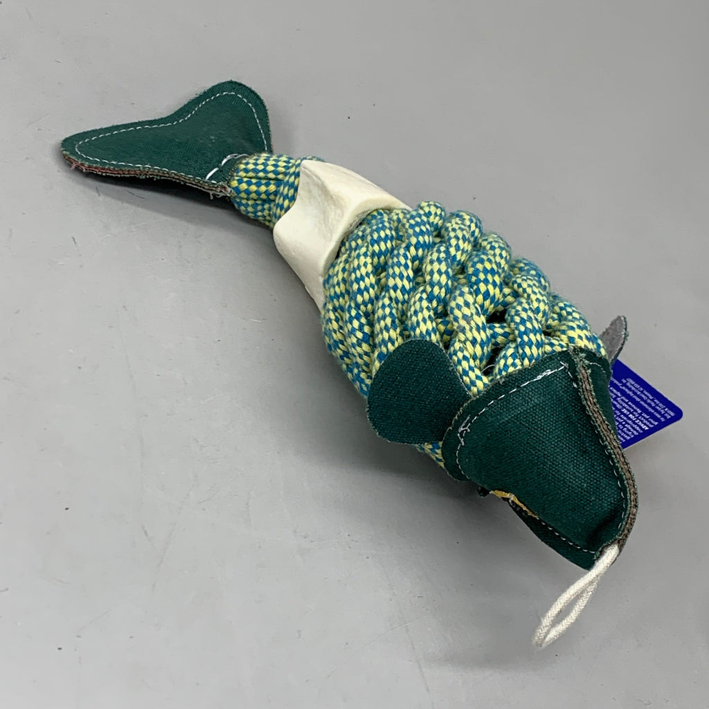 JOYHOUND (2-PK) Game On Rope Fish w/ Bone Dog Toy 5313792