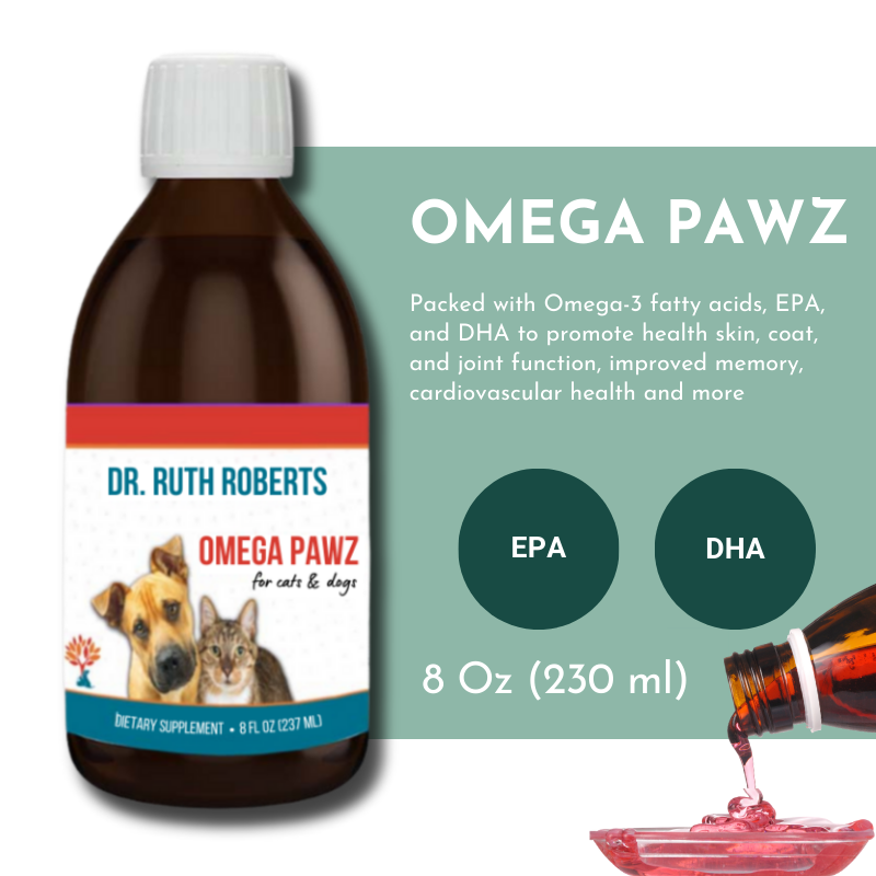 Omega Pawz - Liquid Omega 3 Oil for Dogs and Cats