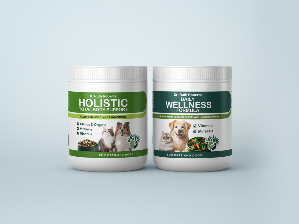 Holistic Total Body Support – Multivitamin & Glandular Support for Dogs and Cats