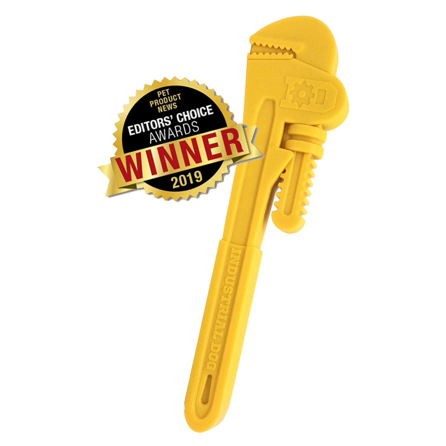 Pipe Wrench Nylon Dog Toy for Aggressive Chewers | USA Made | SodaPup